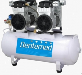 COMPRESSOR ODONTOLOGICO DENTEMED PRIME AIR 120 LITROS